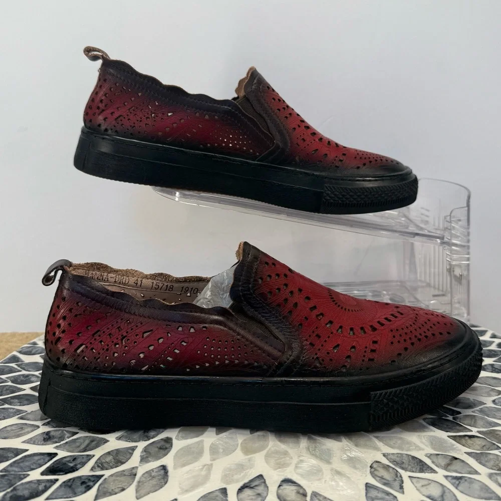 Spring step La-Artiste Hanna  leather Slip-On women’s Loafers 9 - Picture 5 of 14